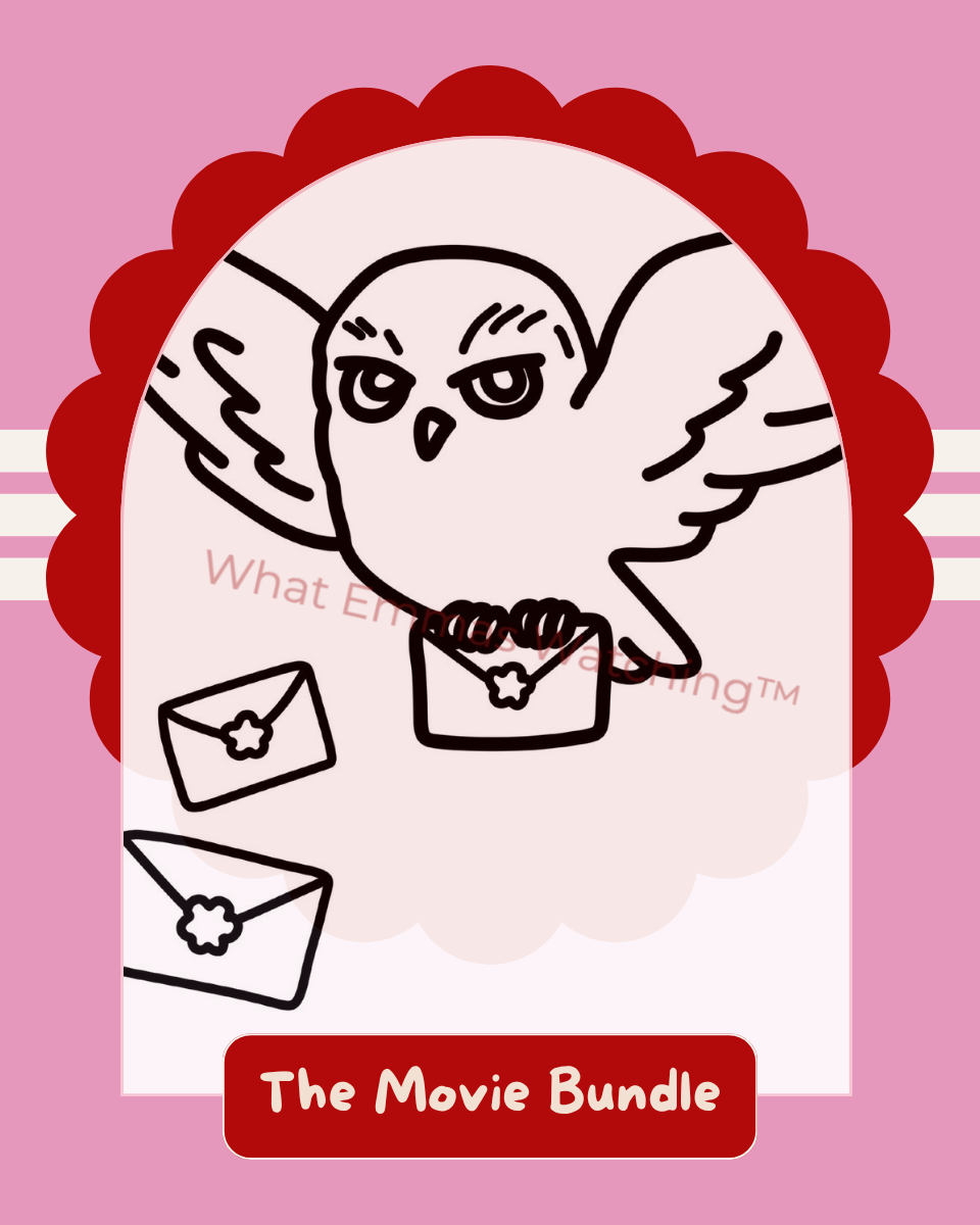 Cartoon owl holding a letter with 'What Everyone Is Saying' branding on a pink background