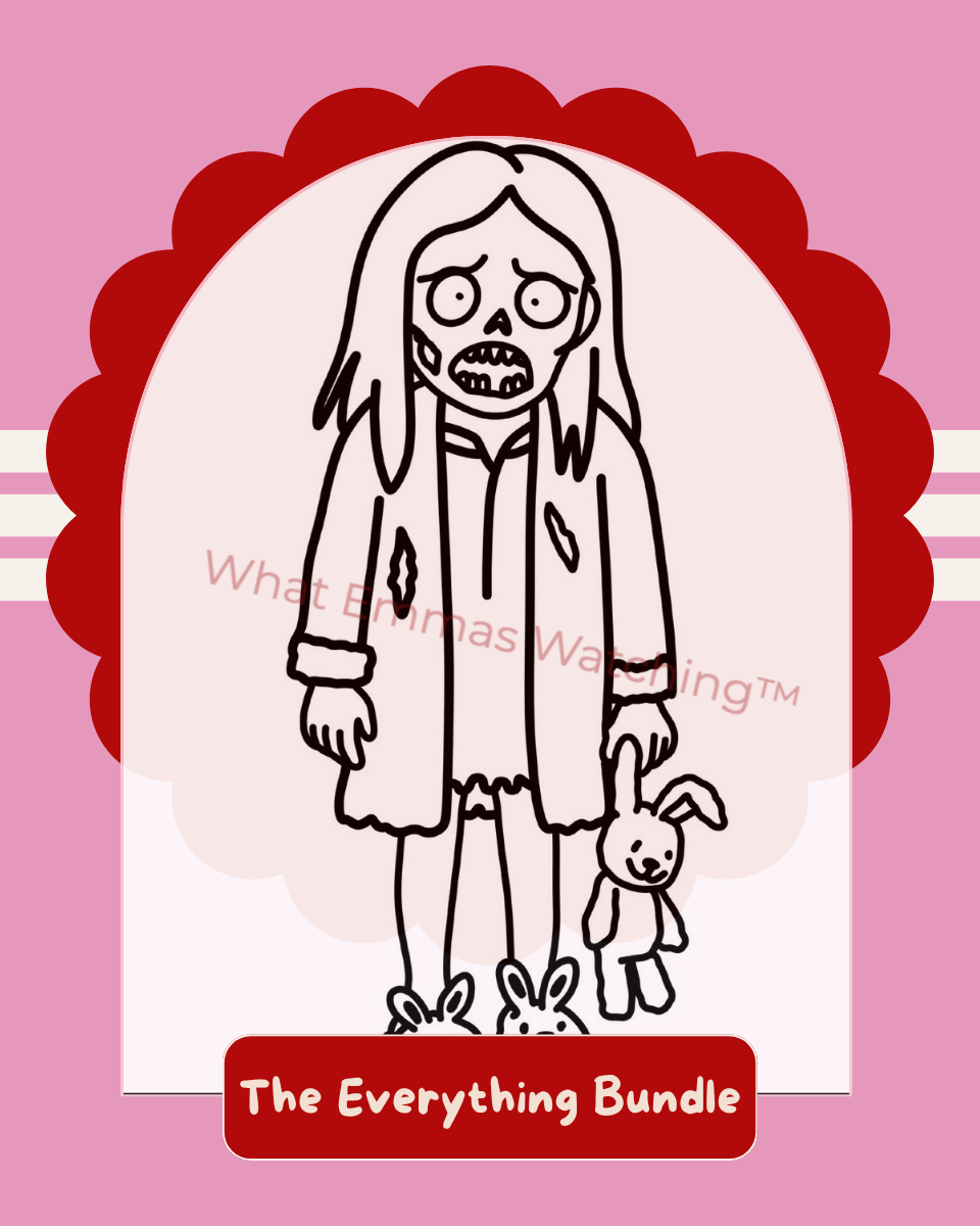 The Everything Bundle colouring page preview with watermark