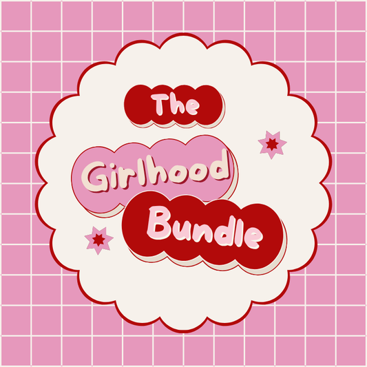 The Girlhood Bundle — pop culture colouring pages from What Emma's Watching
